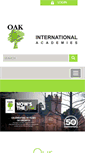 Mobile Screenshot of oakinternational.org